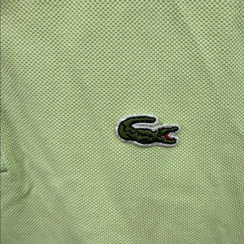Lacoste Men's Light Green Polo Shirt - Picture 2 of 6